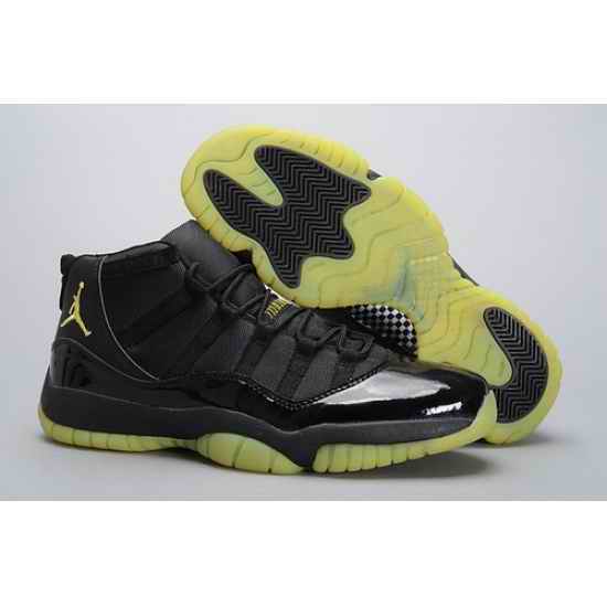 Air Jordan 11 Shoes 2014 Mens Black Green